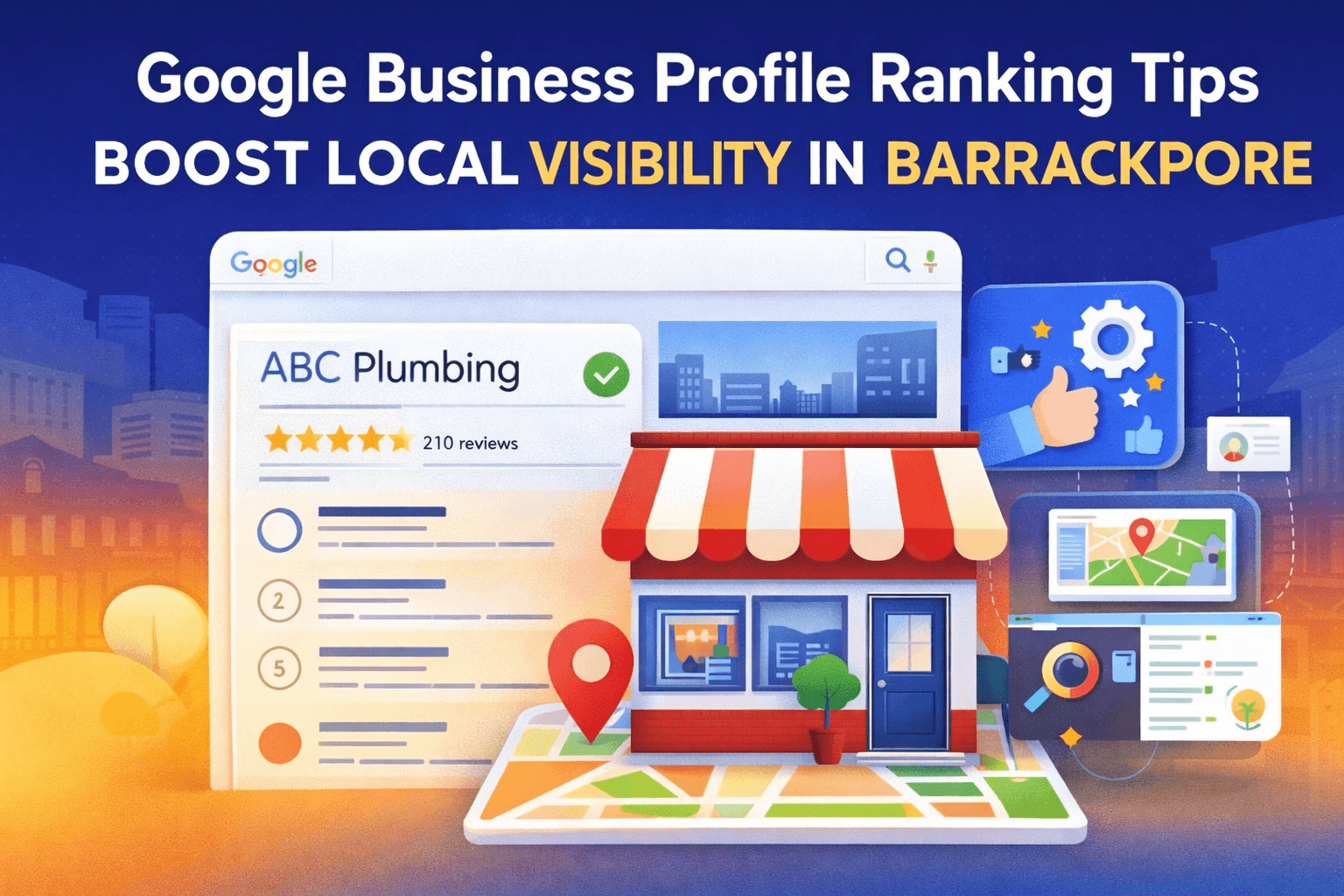 Google Business Profile Ranking Tips for Local Businesses in Barrackpore Google Business Profile ranking tips to improve local visibility for businesses in Barrackpore