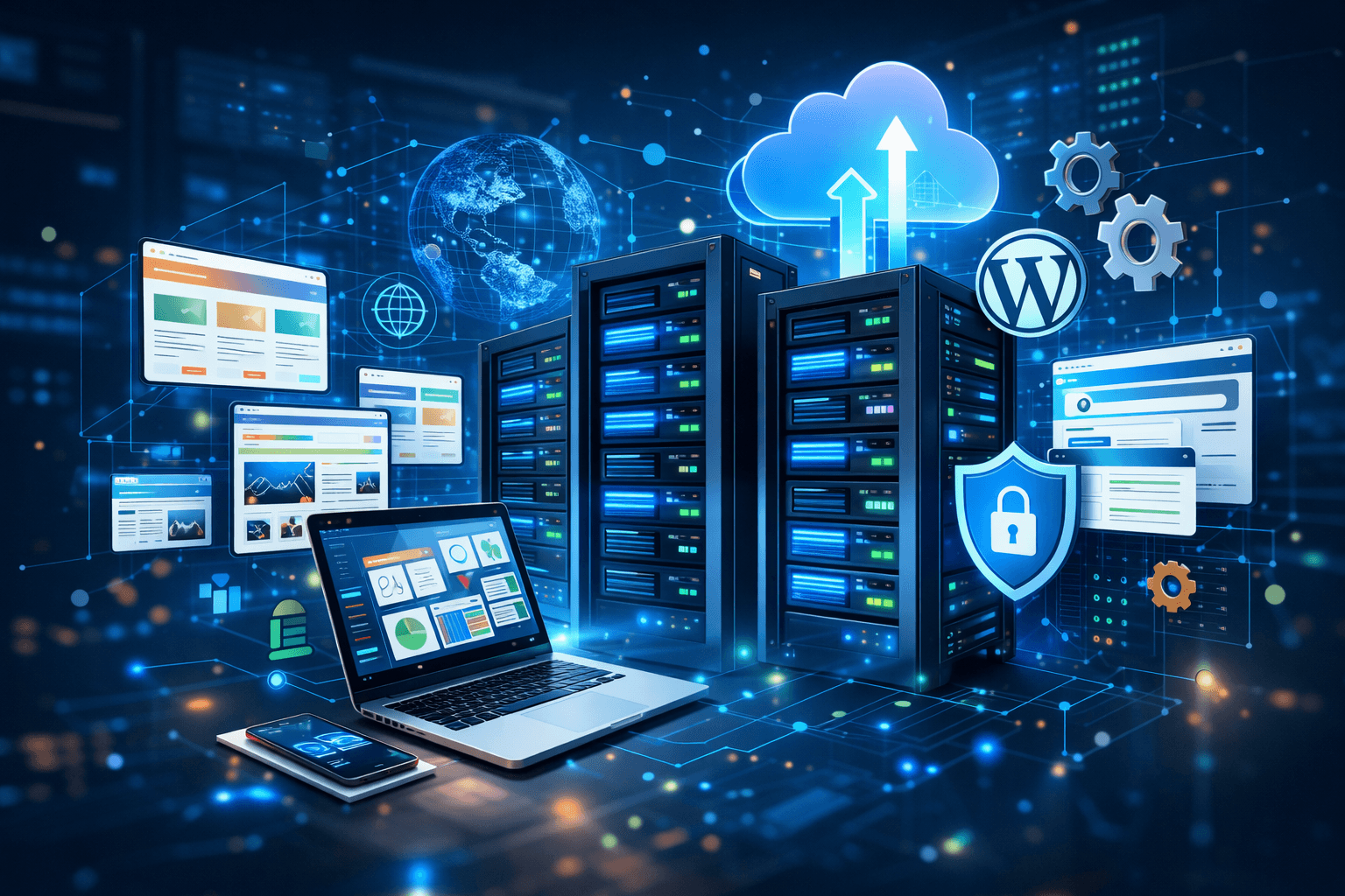 server infrastructure for digital agencies hosting multiple websites